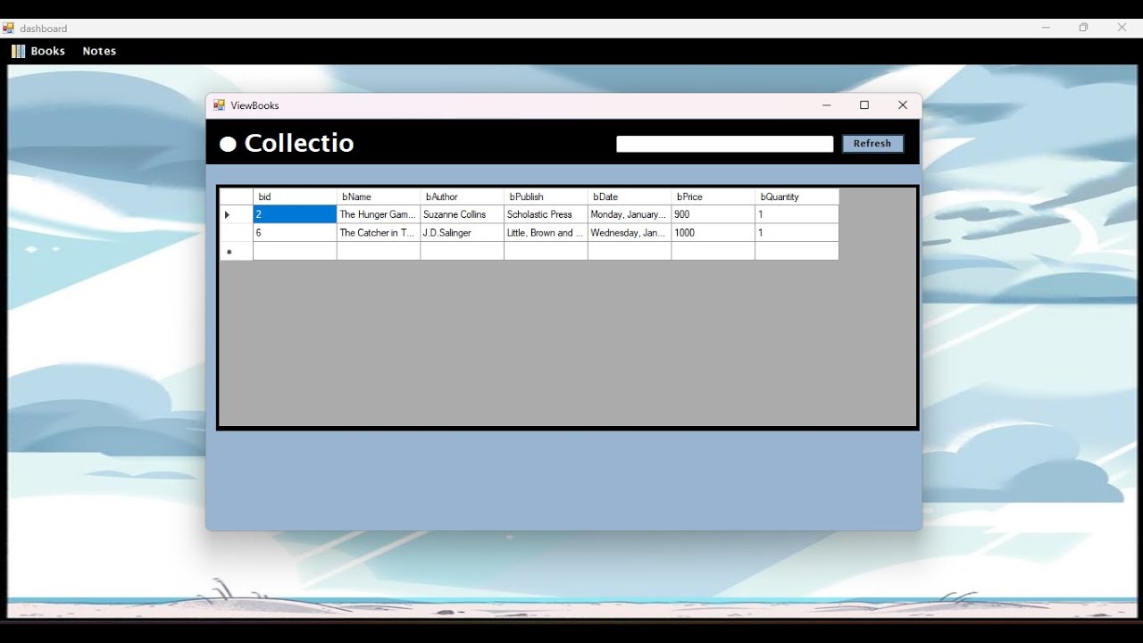 Book Manager System Youtube