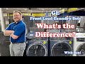 What's the Difference?: GE Front Load Laundry Sets