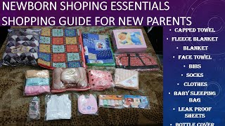 Newborn shopping haul/newborn shoping essentials | local market shoping for newborn with prices 2019