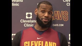 Lebron James On Numbers Being Down & More