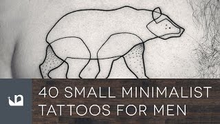 40 Small Minimalist Tattoos For Men