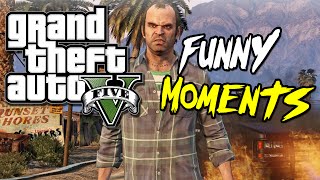 GTA 5 Funny Moments Montage - Explosions, Fun With Friends, & More! (GTA 5 Funtage)