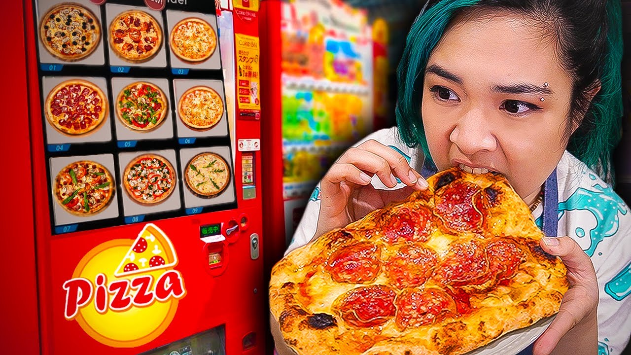 Japan Vending Machine Pizza At Maddison Westacott Blog