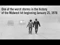 Blizzard of 1978 in Michigan