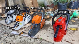 Compare Chainsaw STIHL MS 380 STIHL 070AV Zenoah G4100 New West 588