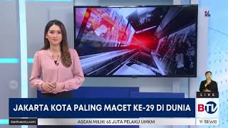 Jakarta Jadi Kota Paling Macet Ke-29 di Dunia