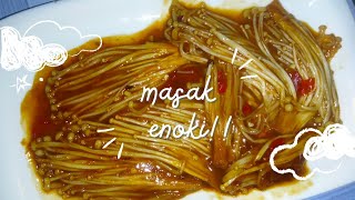 Masak enoki di jamin enakk!!!