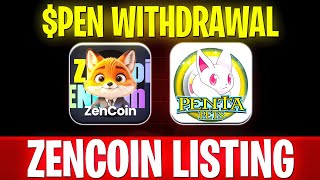 Zen Coin Airdrop Listing Date 🪂 ZenCoin Airdrop Update | Pentapets Airdrop Update