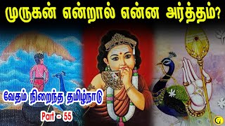 முருகன் என்றால் என்ன அர்த்தம்? Vedham Niraintha Tamilnadu Part - 55 |  Murugan | Subramaniyan |