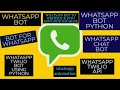 Whatsapp Bot|Bot For Whatsapp|Whatsapp Bot Using Python|Whatsapp Twilio Bot To Write Into DB|Part:4