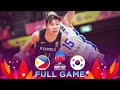 Philippines v Korea | Full Basketball Game | FIBA Women's Asia Cup 2023 - Division A