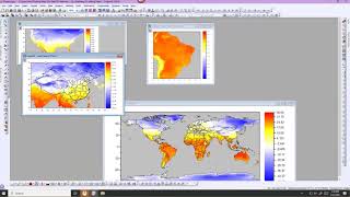 Climate Data: NetCDF Import and Matrix Analysis and Graphing