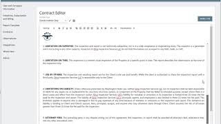 Contract Editor