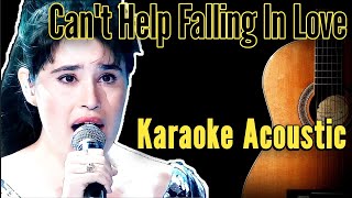 Can't Help Falling In Love - Diana Ankudinova Version (Karaoke Acoustic Guitar) #dianaankudinova