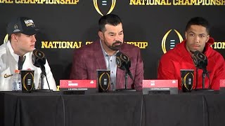 Ohio State National Championship presser: Day, Howard and Simon speak