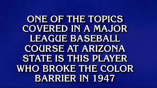 Jeopardy:  Babe Ruth??