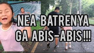 Nea Batrenya Ga Abis-abis !!!  Abis Lari Pagi Lanjut Berenang 🏃‍♀️🏊‍♀️