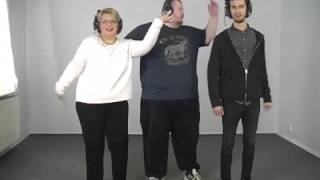 Spin it like the white TORNADO-LADY!