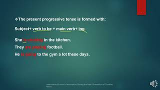 Present Progressive Grammar Lecture 5