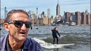 Never Ever Surf in New York City's East River