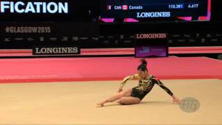 PHAN Thi Ha Thanh (VIE) - 2015 Artistic Worlds - Qualifications Floor Exercise