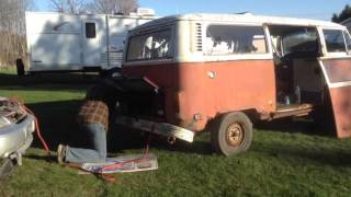 Kyle's junkyard VW bus