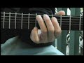 Playing E Minor 7 in 2nd Inversion Arpeggios on Guitar