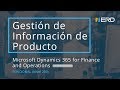 ERD - D3FO F09.00. INTRODUCCIÓN GESTIÓN INFORMACIÓN DE PRODUCTO