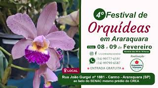 04º Festival de Orquídeas em Araraquara