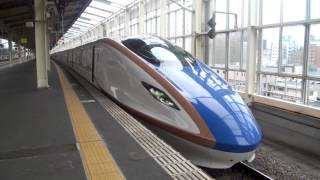 JR北陸新幹線　はくたか565号金沢行き　入線～発車