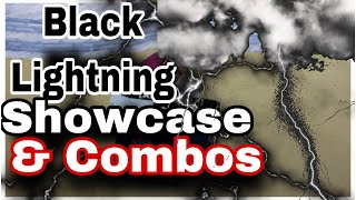 Black Lightning Showcase & Combos - Shinobi Life 2