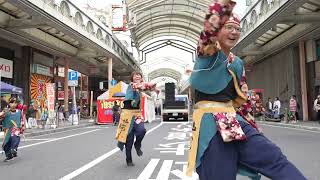 光輝き隊　YOSAKOIぶち楽市民祭2024　2024年11月10日　みずほ銀行前会場