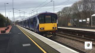 Trains at Coatbridge Central 25/3/23