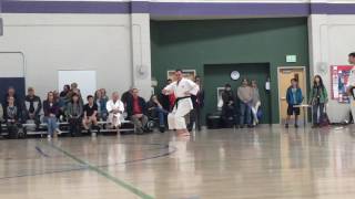 ISKF Mountain States Regionals 2017 - DAN Exam - Eric - Tekki Nidan