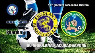 Eccellenza: RC Angolana - Acqua&Sapone 1-1