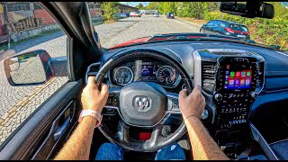 Dodge Ram 1500 Laramie | 5.7 HEMI V8 401 hp | POV Test Drive