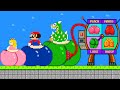 Super Mario, Peach and Bowser Choosing the IDEAL BUTT from the Vending Machine | Game Animation