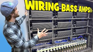 Installing 12 BASS AMPS w/ Custom CAR AUDIO Wiring + How To Set Head Unit & Ampl