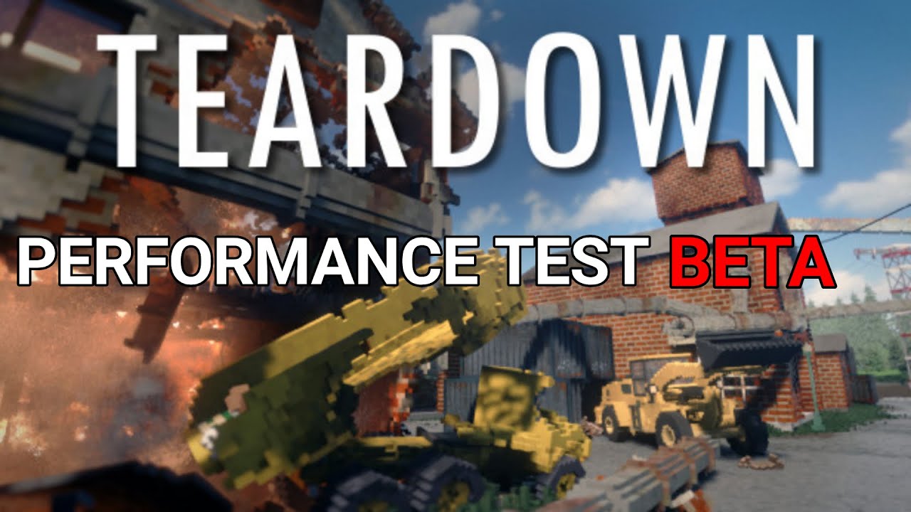 Teardown Performance Test Beta Youtube