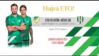 ETO FC Győr - HÉVÍZ SK