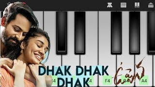 dhak dhak dhak piano song uppena | #Uppena| Panja VaishnavTej | Krithi Shetty |Vijay Sethupathi| DSP