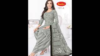 Baalar Pure Cotton Printed Premium Quality Dailywear Dress Material Single Available Best Price