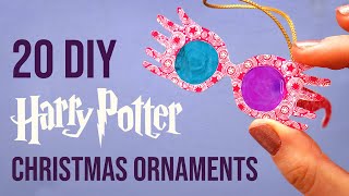 20 More DIY Harry Potter Christmas Ornaments