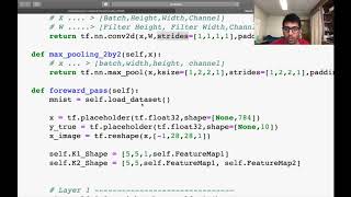 Coding Deep CNN in Tensorflow using Low level Graph API