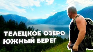 Южный берег Телецкого озера. Кордон Беле.