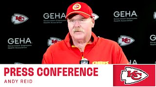 Andy Reid on Travis Kelce: 'Every Time We Come Out Here, He Sets Some Kind of Record' | NFL Week 17