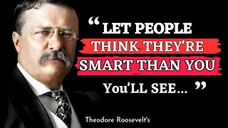 Theodore Roosevelt's Life Lessons || wisdom and inspiration Quotes