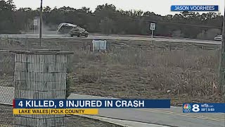 Sheriff’s office releases more details after 4 killed, 8 hurt in Polk County 5-car crash
