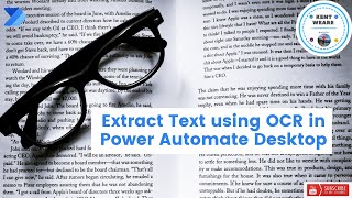 085 - Extract Text Using OCR with Power Automate Desktop (April 2021 Release)