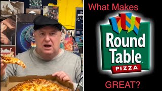 What Makes ROUND TABLE PIZZA Great?#roundtable #pizza #thebestpizza #pizzareview